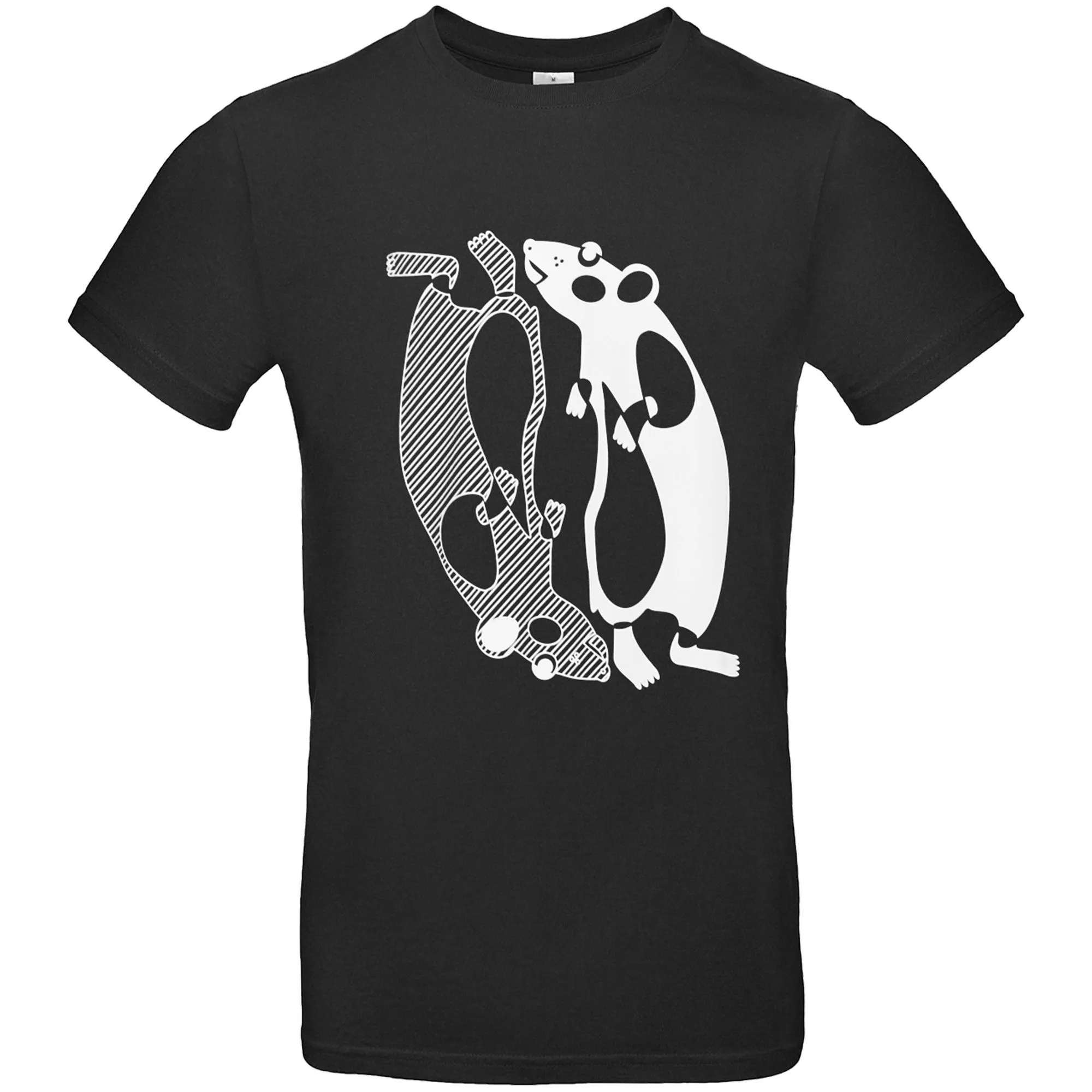 Футболка мужская E190, серый меланж