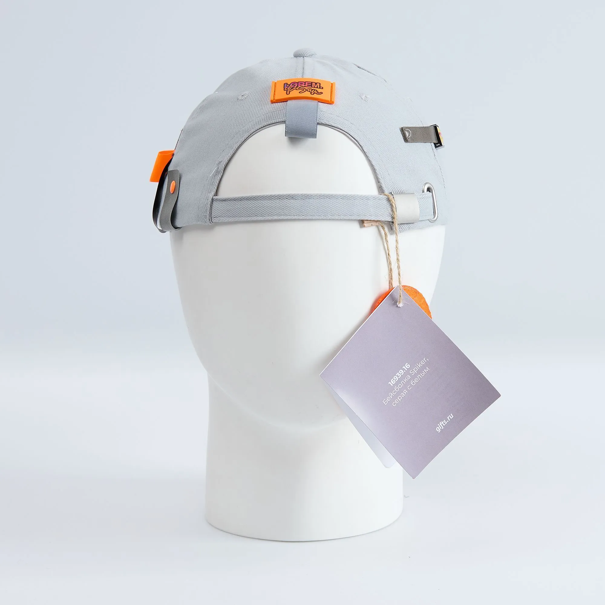 Бейсболка Buffalo, темно-серая (графит)