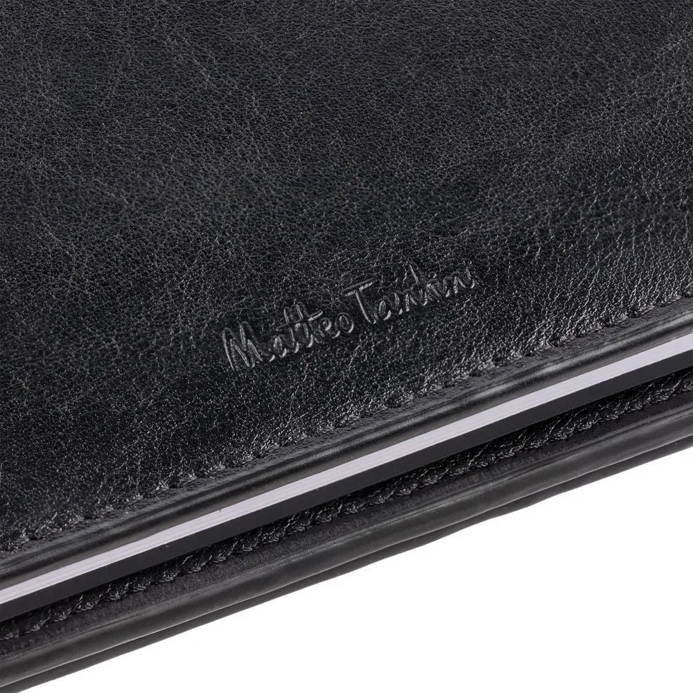 Ежедневники с логотипом с печатью логотипа. Ежедневник-портфолио Napoli, недатированный по цене 6 919 ₽ руб. (артикул 55601.30) Ежедневник-портфолио Napoli, недатированный, черный