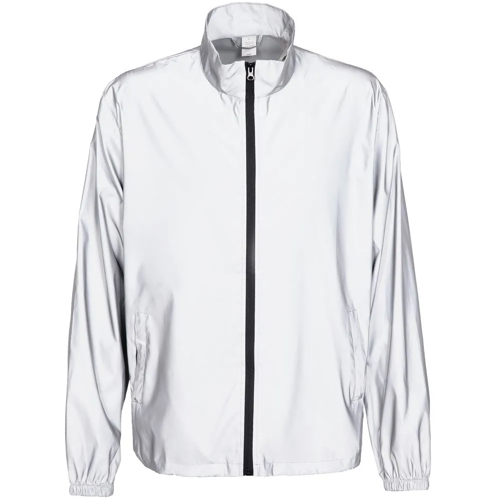 Ветровка Manifest 2.0 из светоотражающей ткани, серая