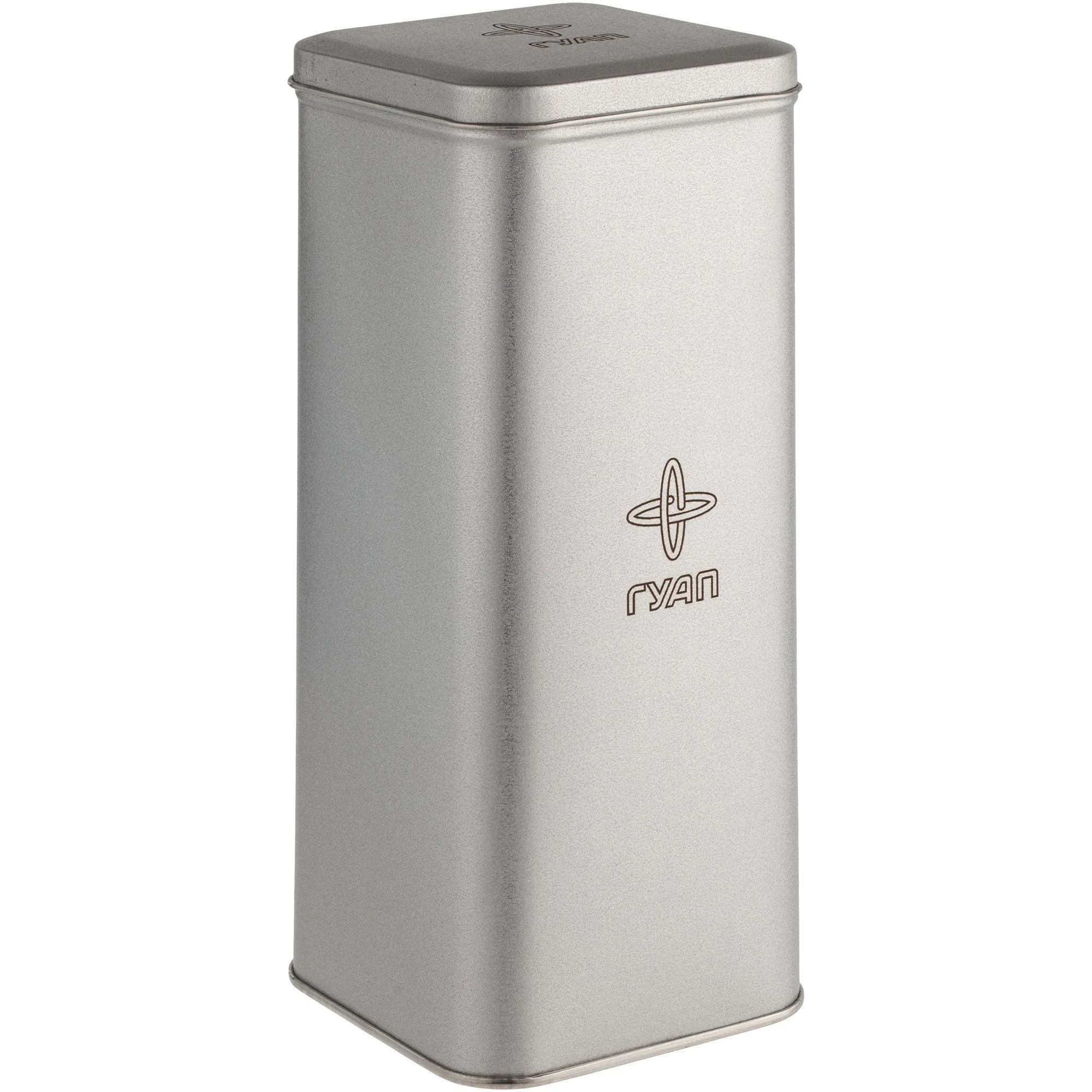 Подарочные коробки с печатью логотипа. Коробка Pragmax High, прямоугольная по цене 205 ₽ руб. (артикул 5586) Коробка Pragmax High, прямоугольная, серебристая