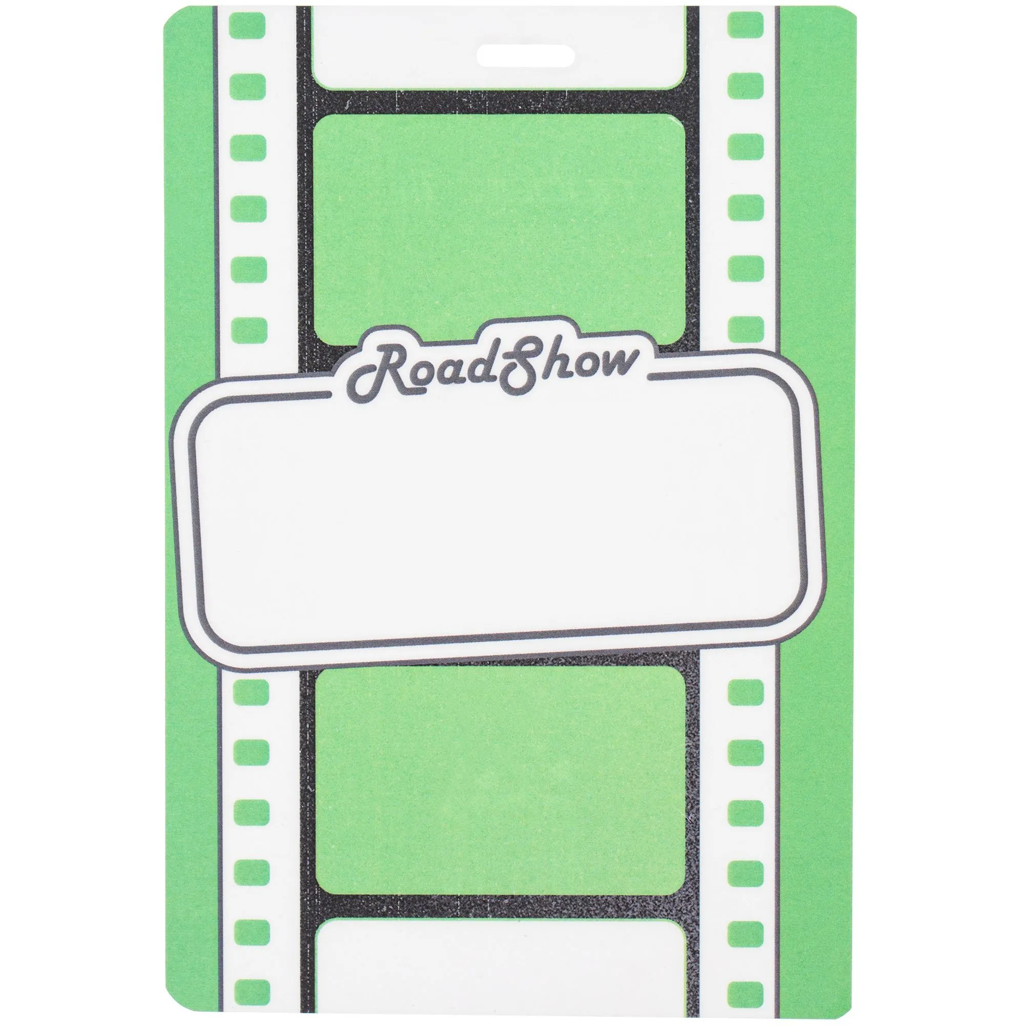 Бейдж с печатью на заказ, матовая ламинация