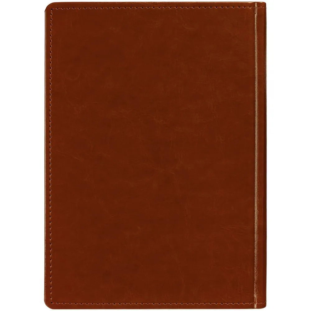 Ежедневник New Nebraska, датированный, коричневый