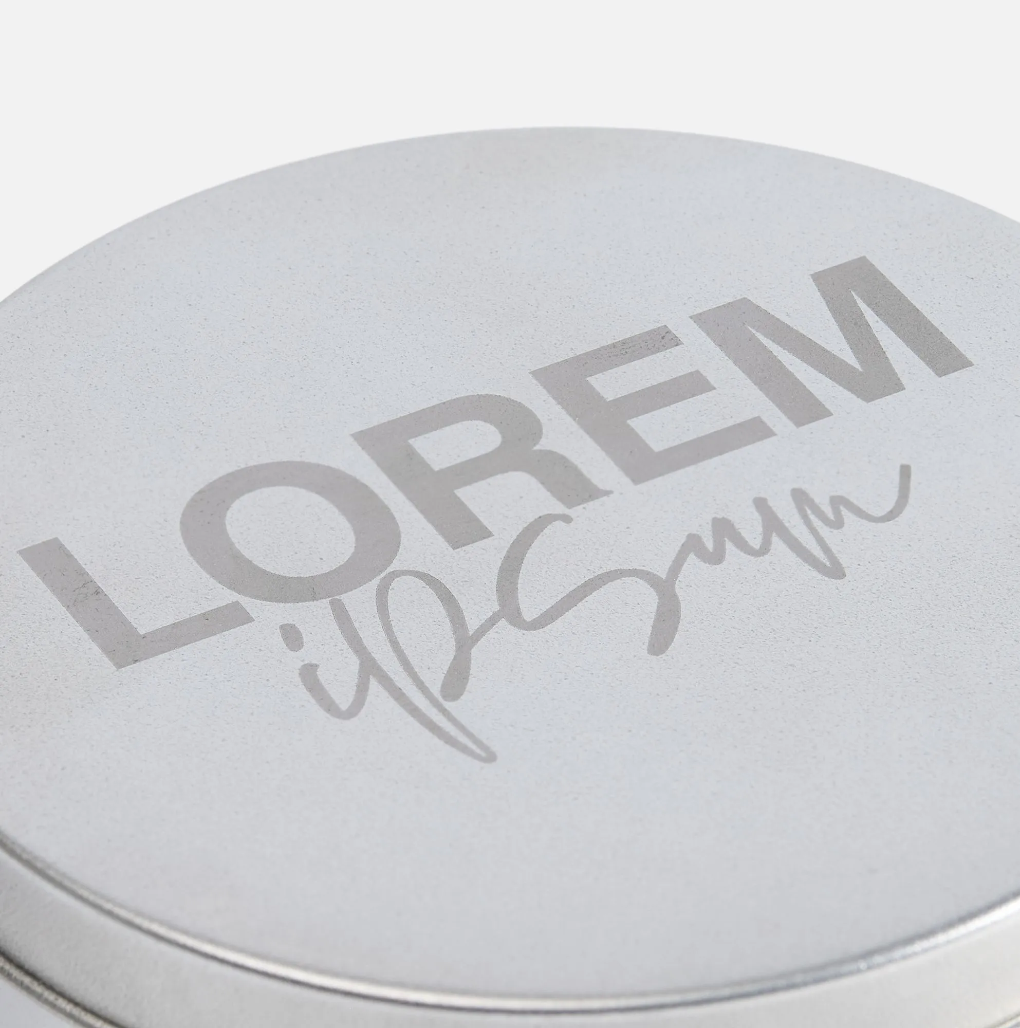 Подарочные коробки с печатью логотипа. Коробка Pragmax S, круглая по цене 153 ₽ руб. (артикул 5589) Коробка Pragmax S, круглая, серебристая