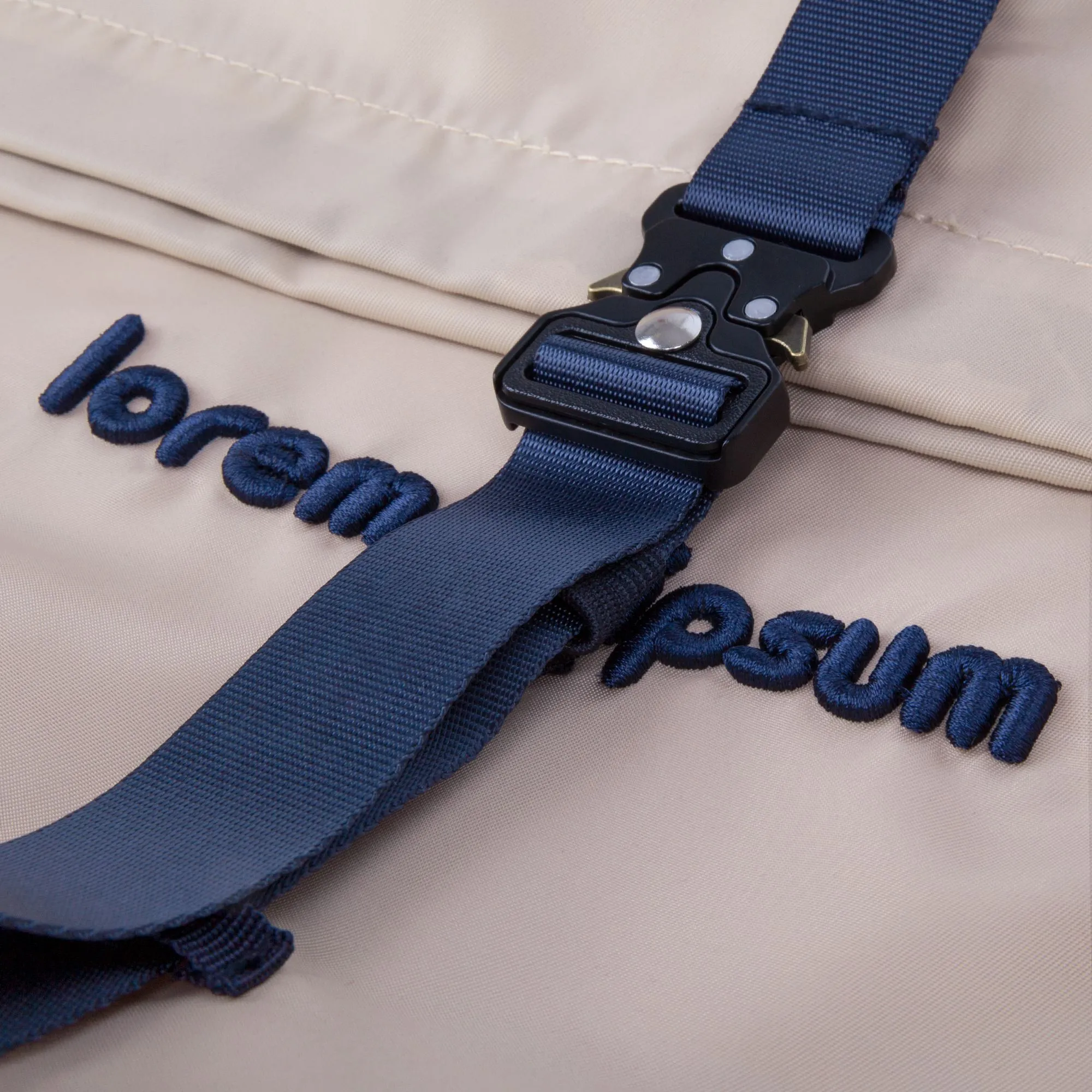 Рюкзак coolStuff Plus, бежевый с темно-синим