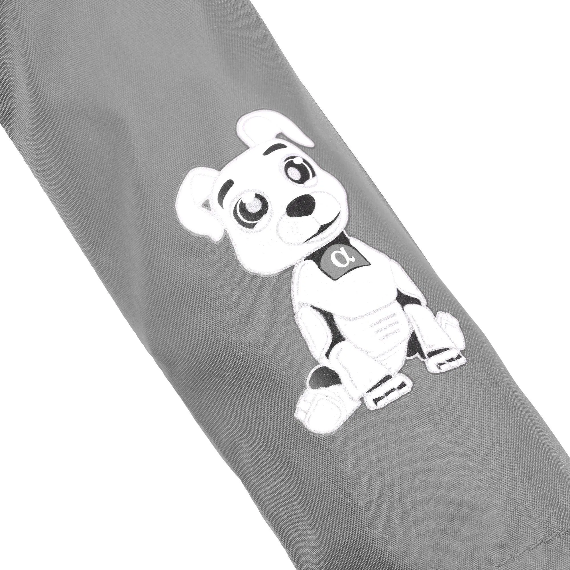 Зонт складной Monsoon, серый