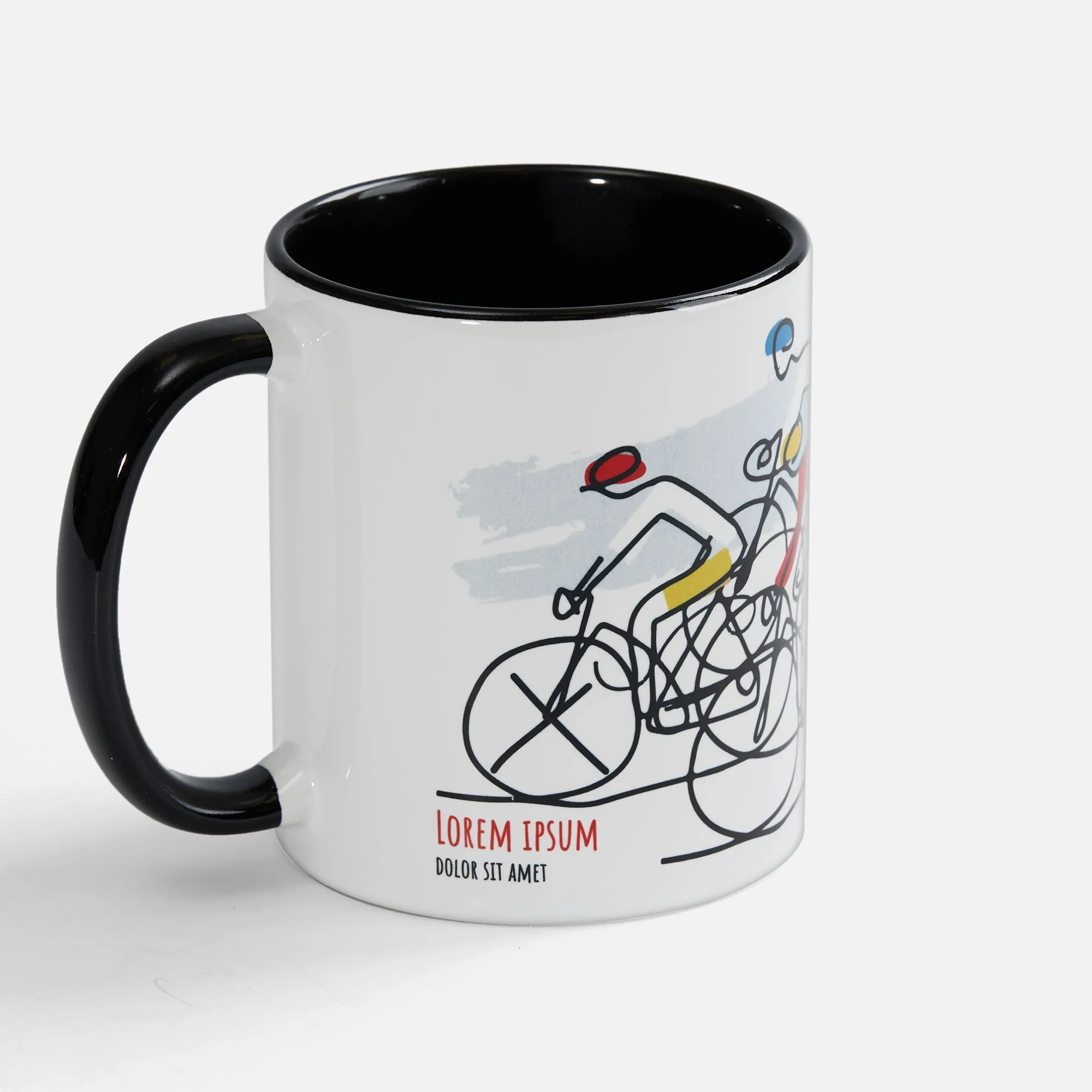 Кружка Promo Plus для сублимационной печати, черная