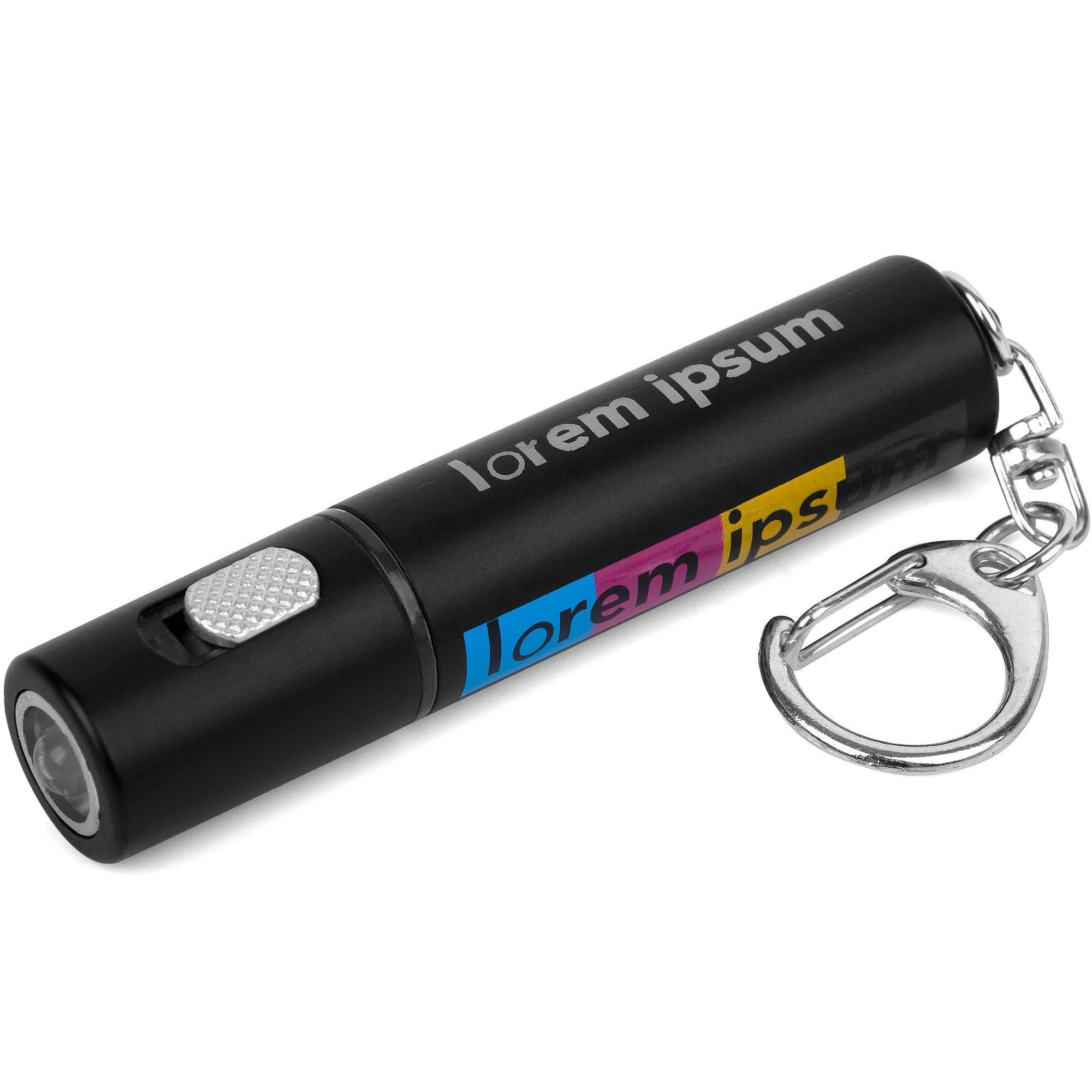 Брелок-фонарик Slide Ray, ver.2, черный