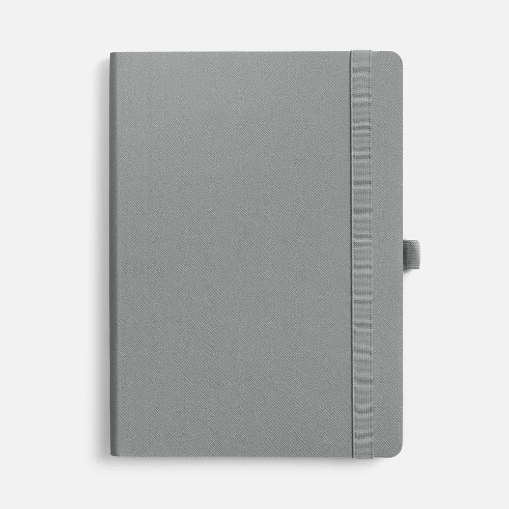 Ежедневники с логотипом с печатью логотипа. Ежедневник Peel Flex, недатированный по цене 939 ₽ руб. (артикул 26687.10) Ежедневник Peel Flex, недатированный, серый