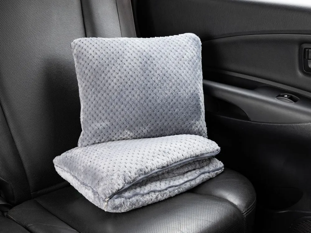 Плед-подушка Dreamscape, серый