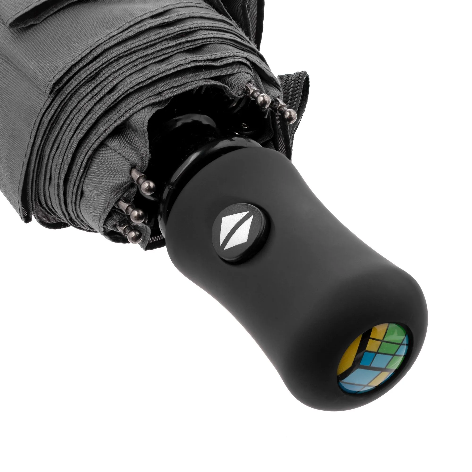 Зонт складной Monsoon, красный