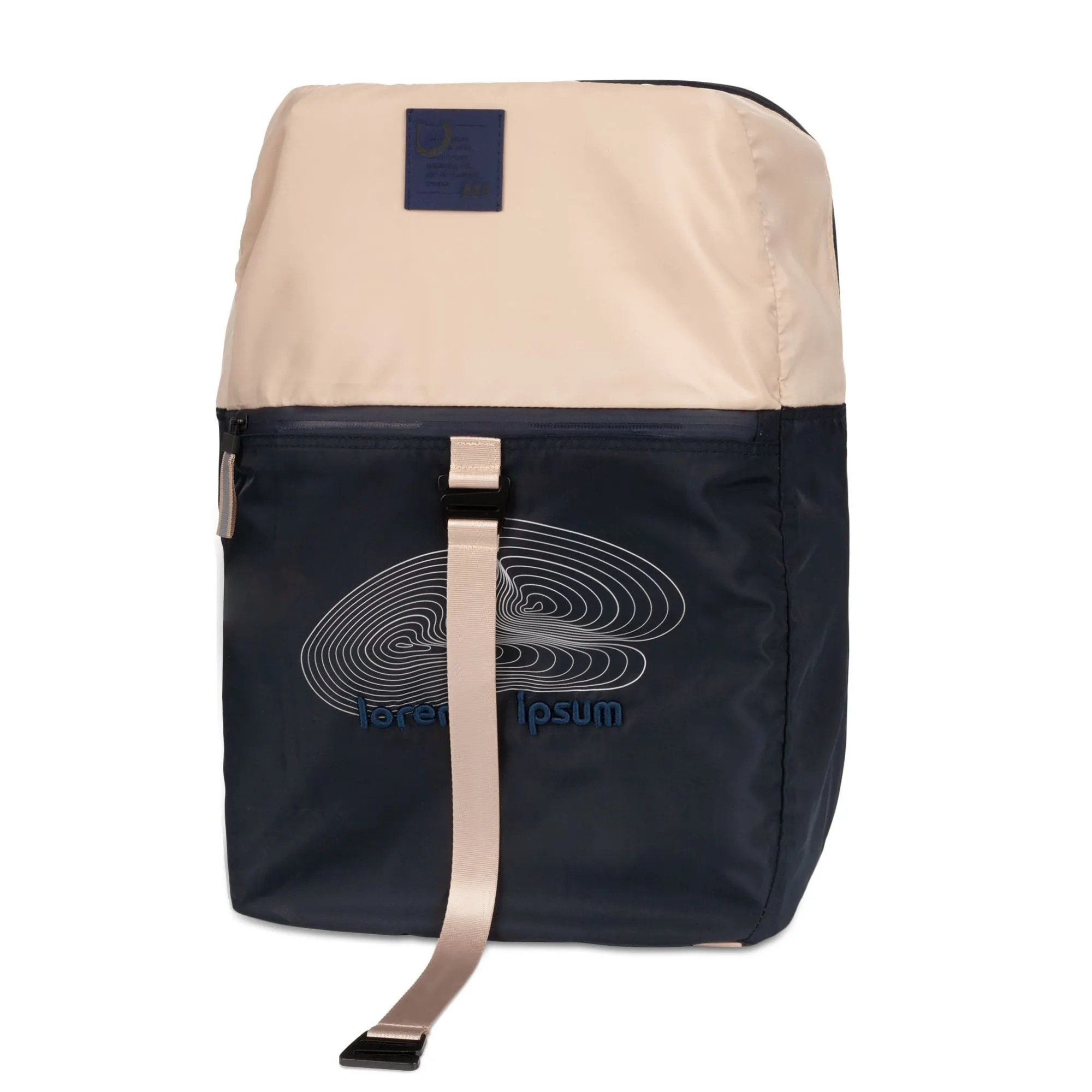 Рюкзак coolStuff, темно-синий с бежевым