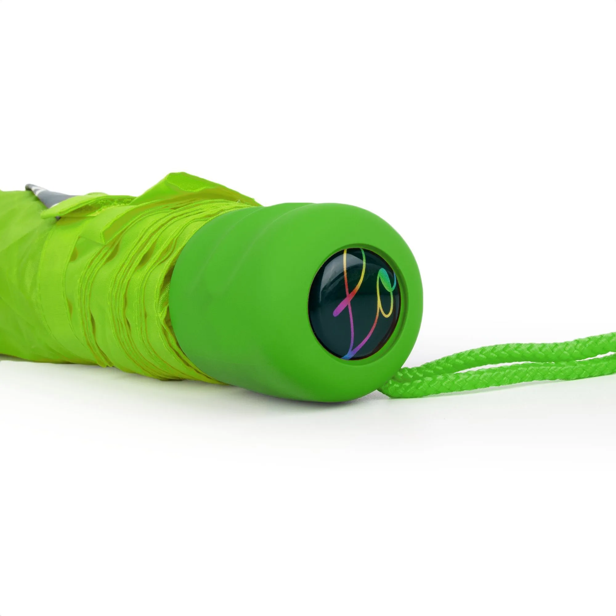 Зонт складной Basic, зеленое яблоко