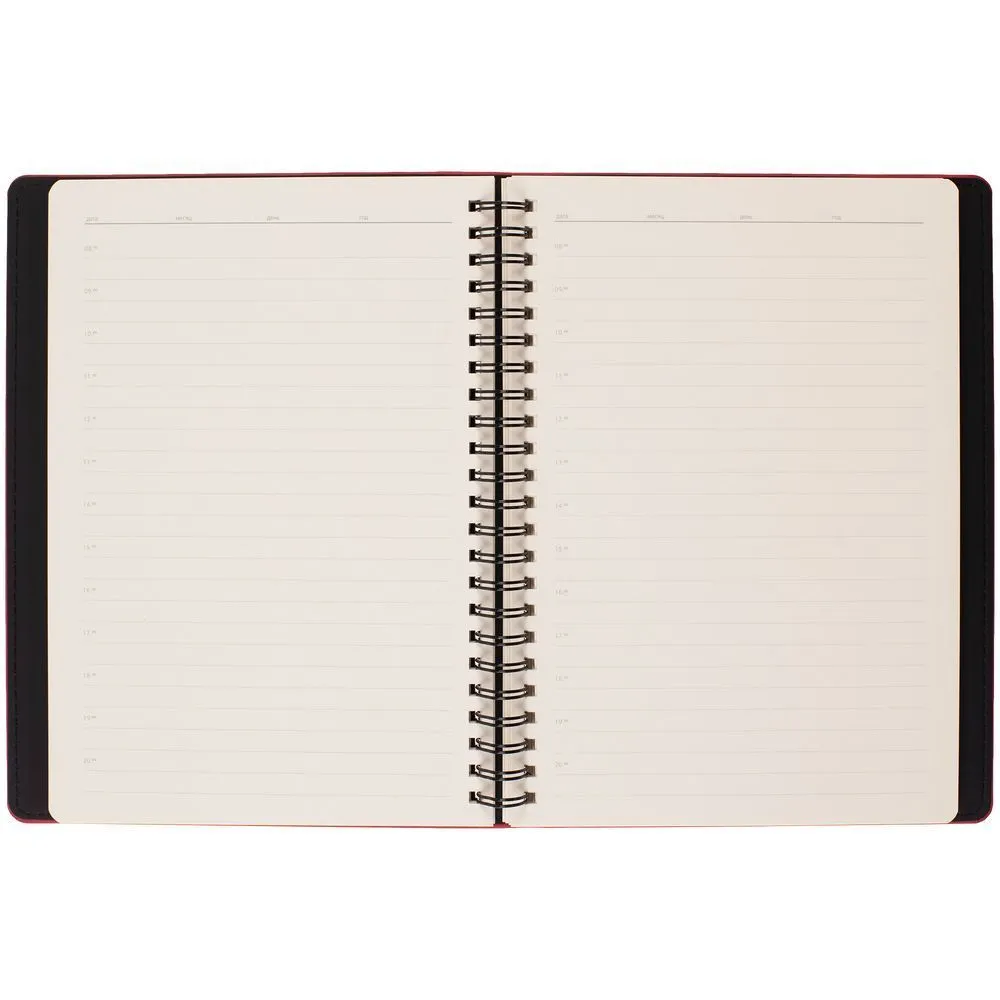 Ежедневник Spring Urban на заказ, недатированный, красный