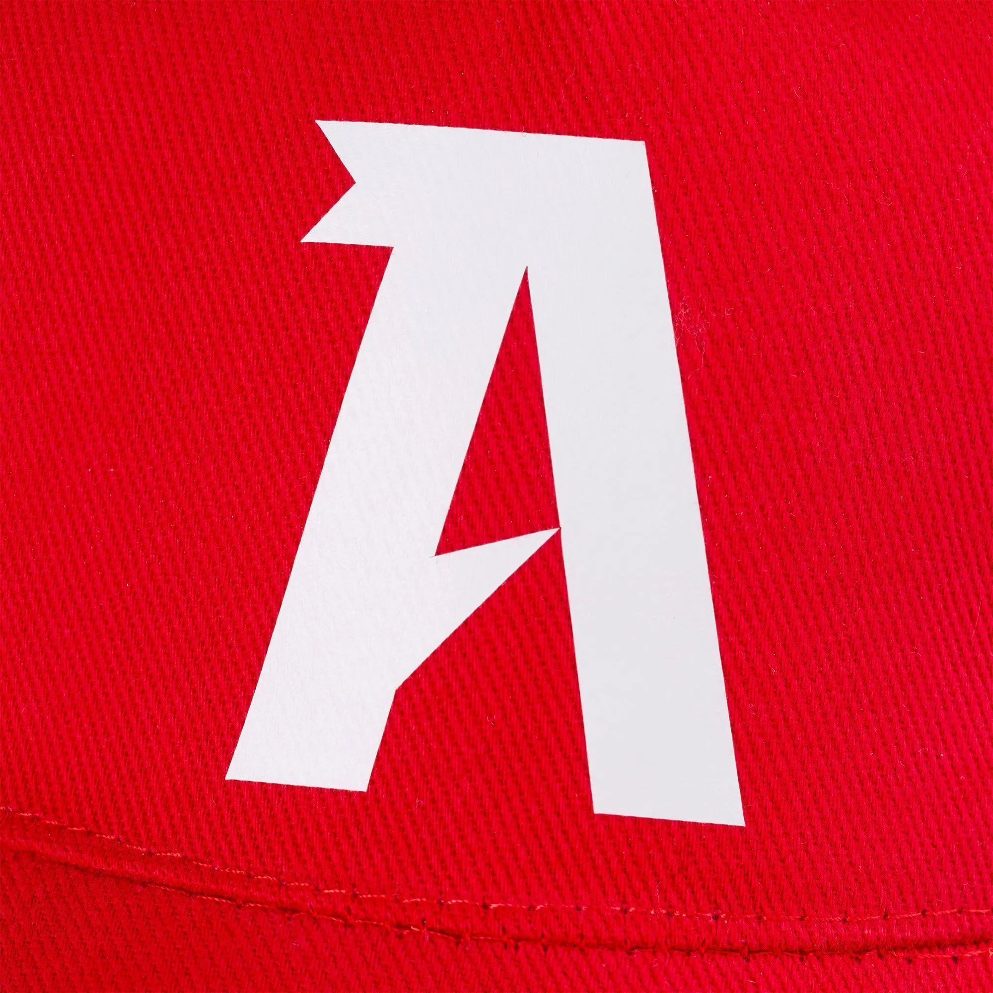 Бейсболка Long Beach, красная