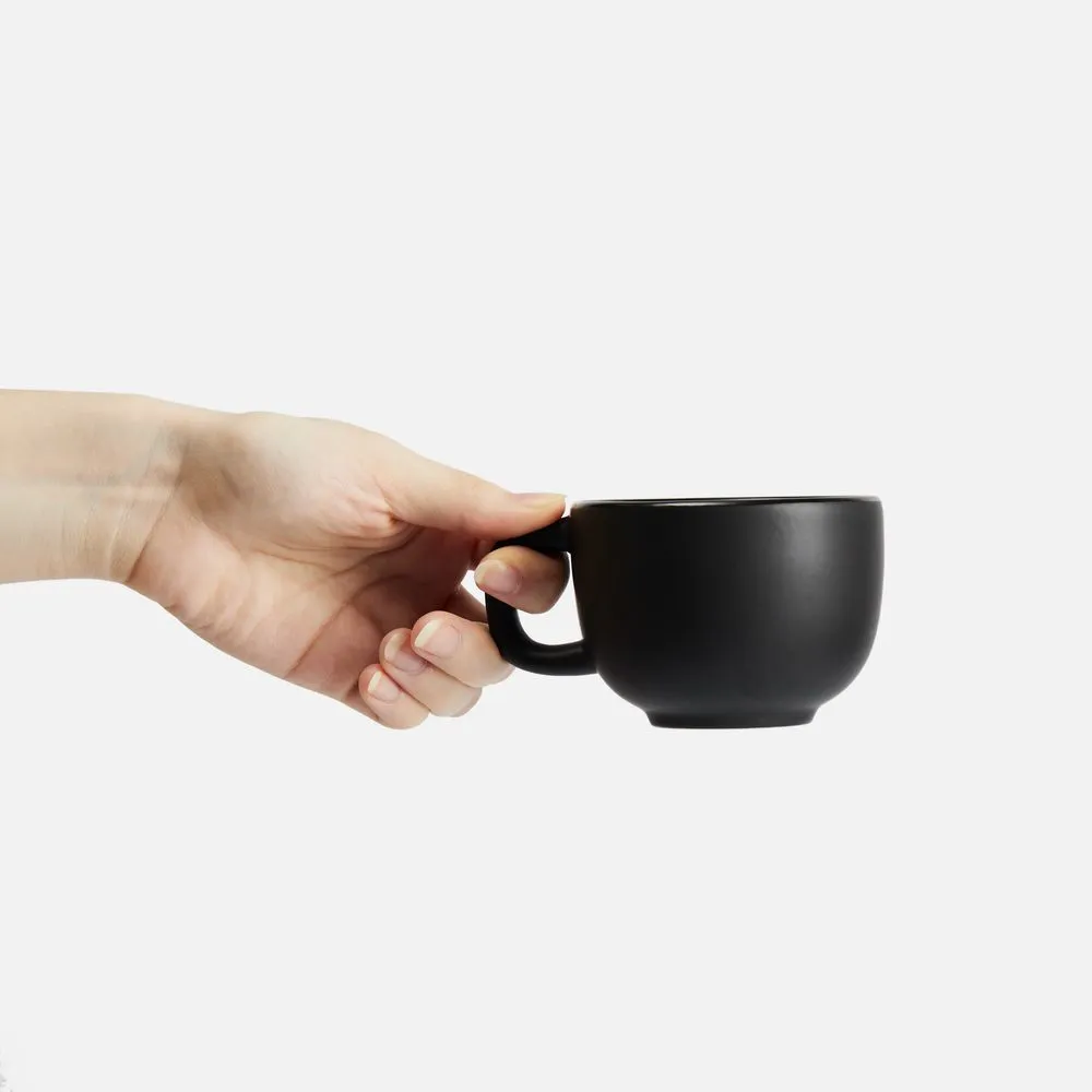 Чайные наборы с печатью логотипа. Чайная пара Stansa по цене 456 ₽ руб. (артикул 18275.30) Чайная пара Stansa, черная