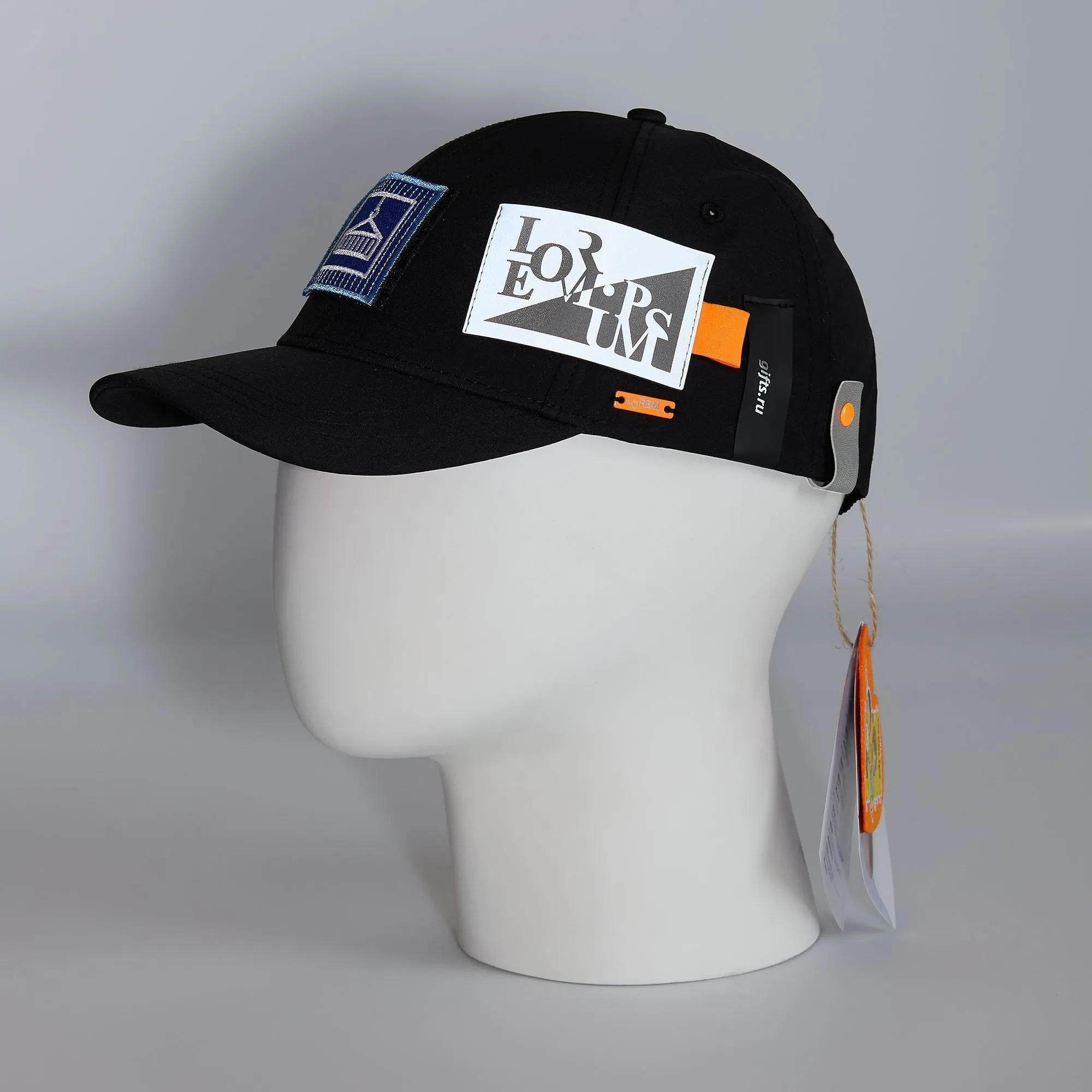 Бейсболка Cityscape, черная