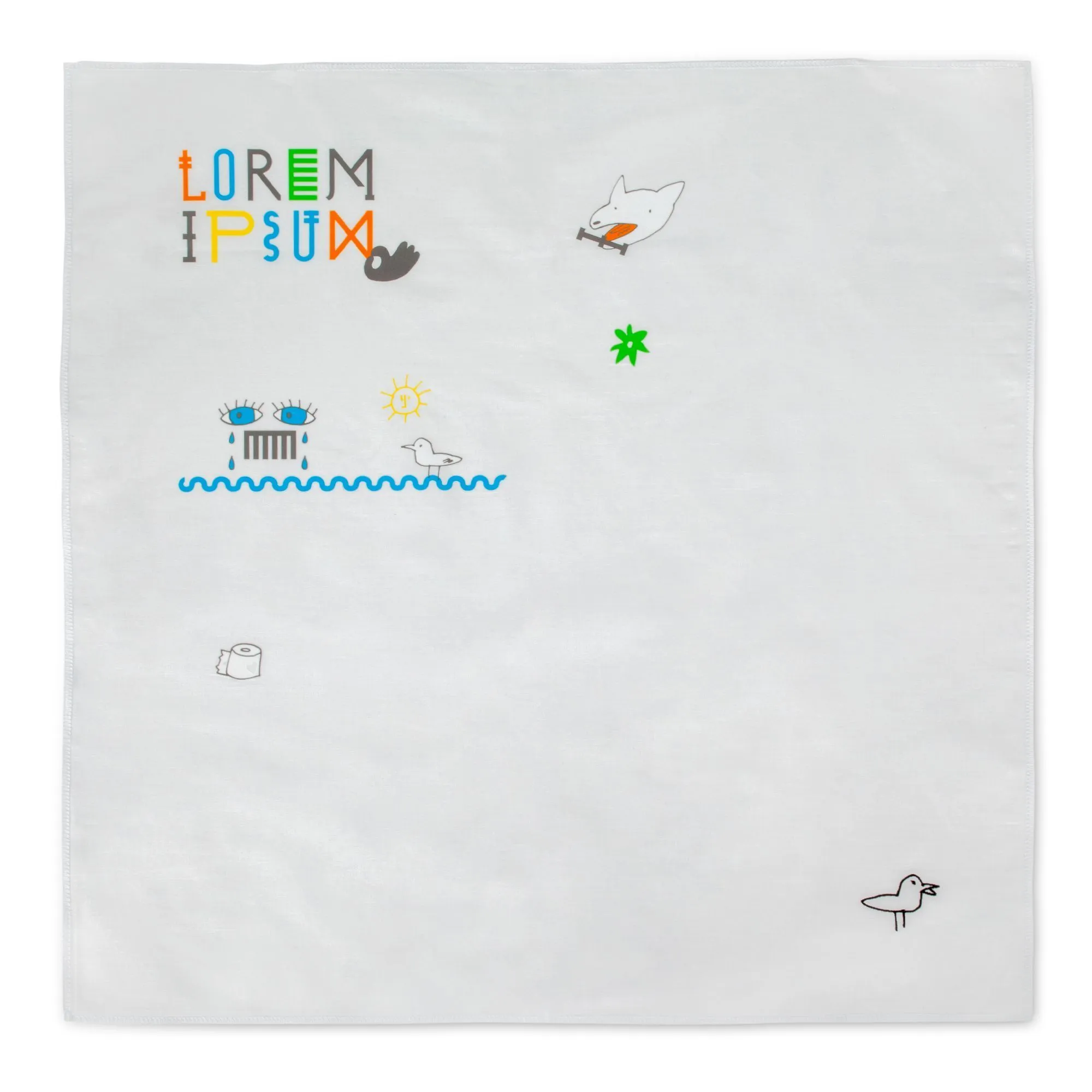 Бандана Overhead, белая