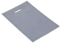 Чехол для пропуска Twill, серый с логотипом