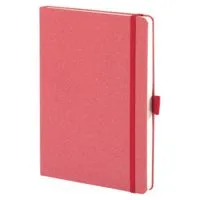 Ежедневник Country, недатированный, красный, уценка с логотипом