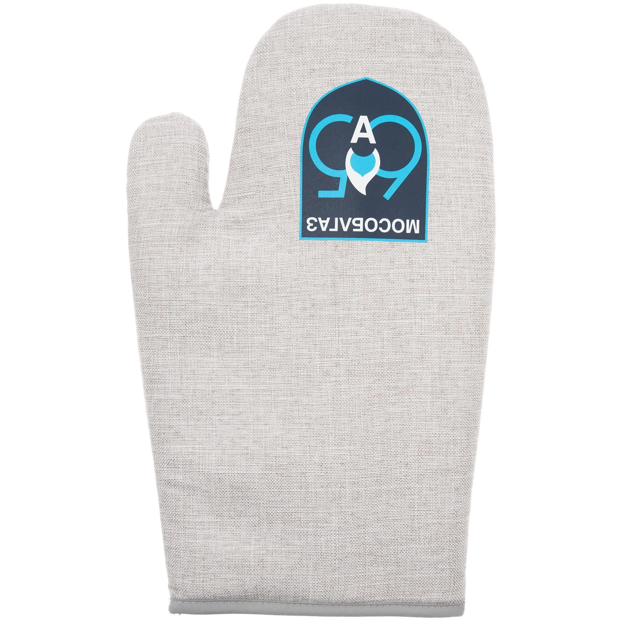 Домашний текстиль с печатью логотипа. Прихватка-рукавица Settle In по цене 363 ₽ руб. (артикул 15786.31) Прихватка-рукавица Settle In, темно-серая