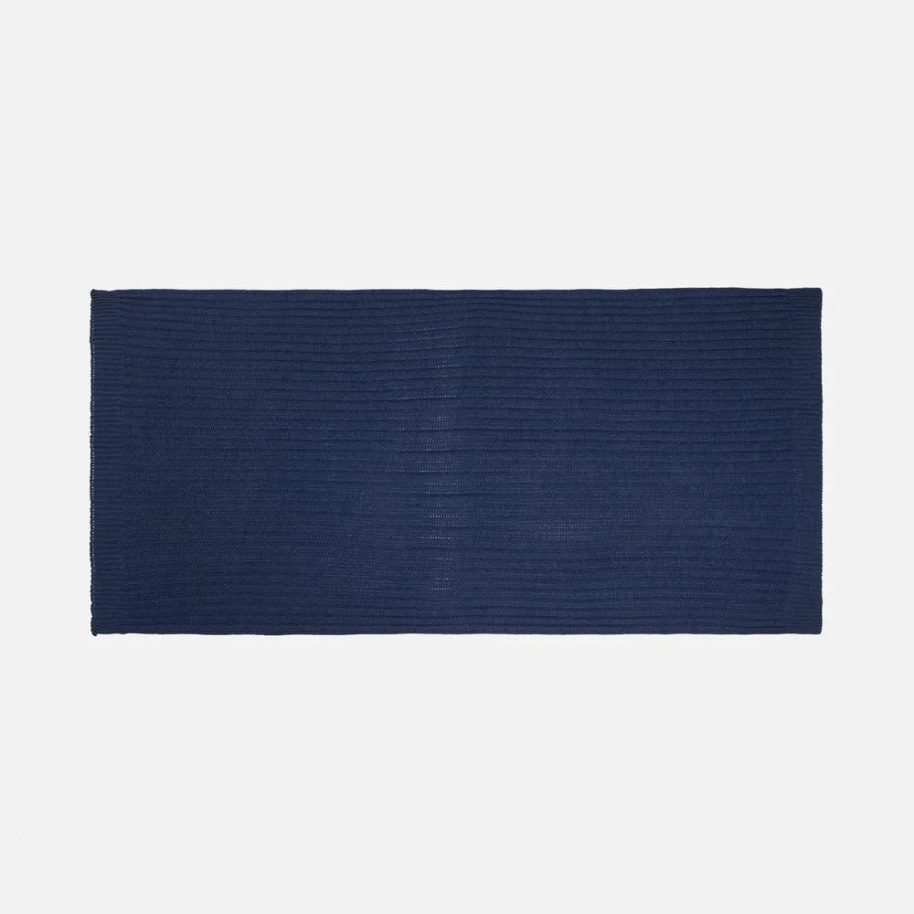 Плед Termoment, синий меланж