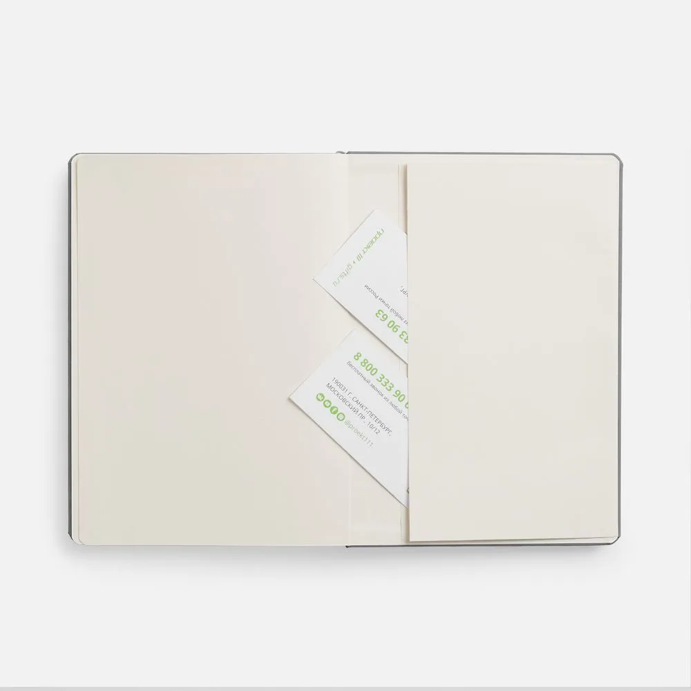 Ежедневники с логотипом с печатью логотипа. Ежедневник Urban Hard, недатированный по цене 902 ₽ руб. (артикул 72079.10) Ежедневник Urban Hard, недатированный, серый