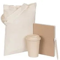 Набор Eco Citizen, бежевый с логотипом