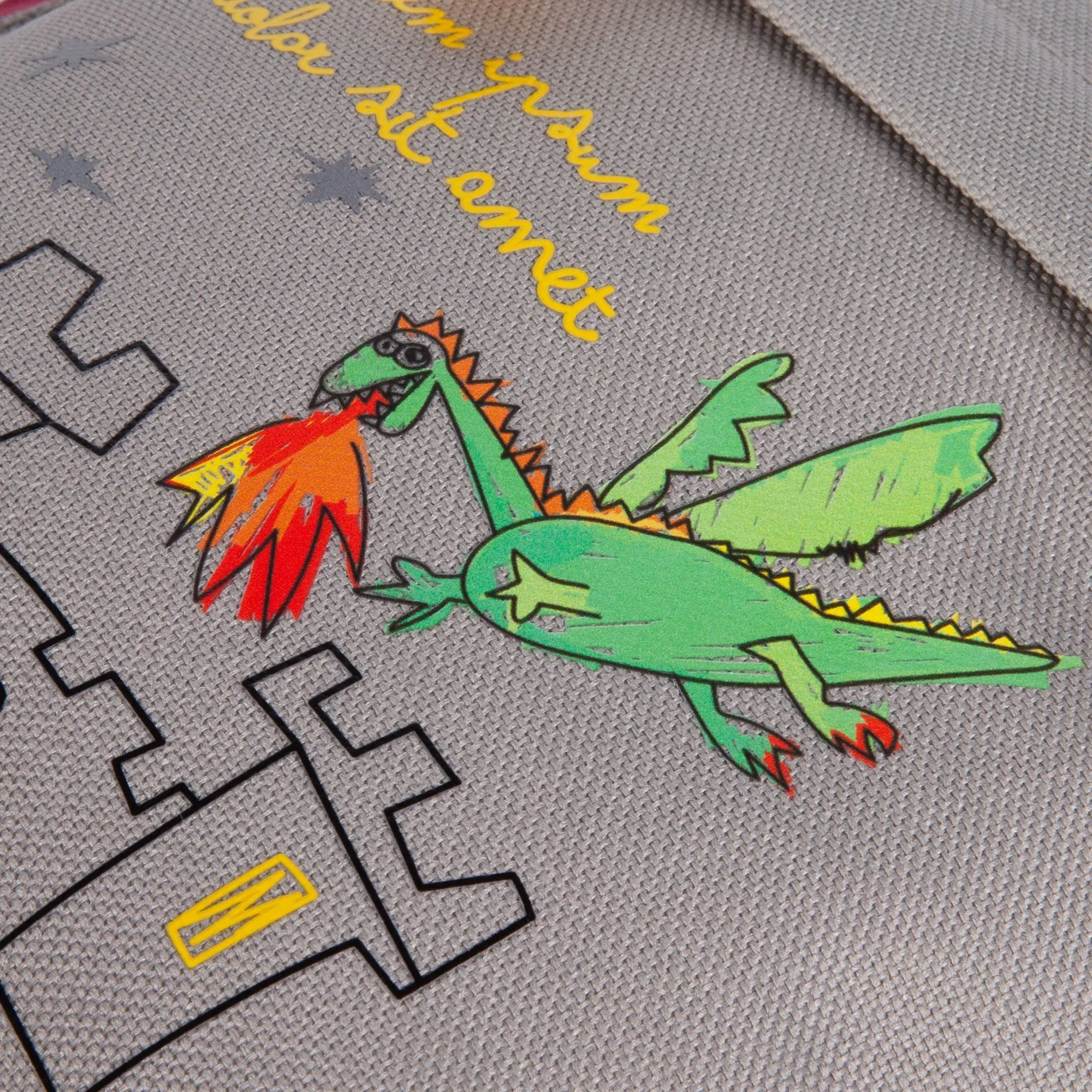 Рюкзак детский Kiddo, бордовый с серым