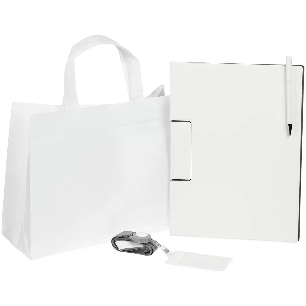 Набор Devon Span, белый с логотипом