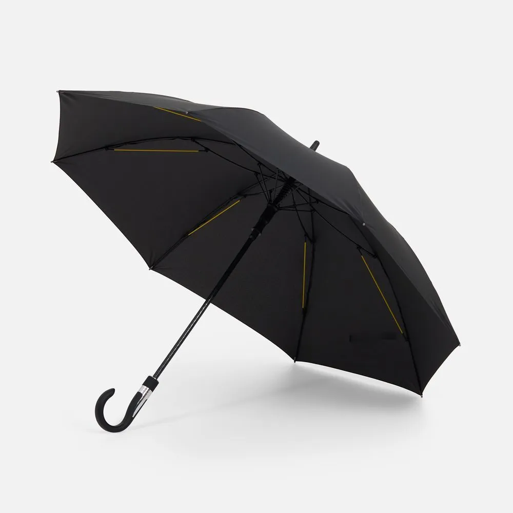 Зонты трости с логотипом с печатью логотипа. Зонт-трость Rainzee по цене 1 758 ₽ руб. (артикул 18783.30) Зонт-трость Rainzee, черный