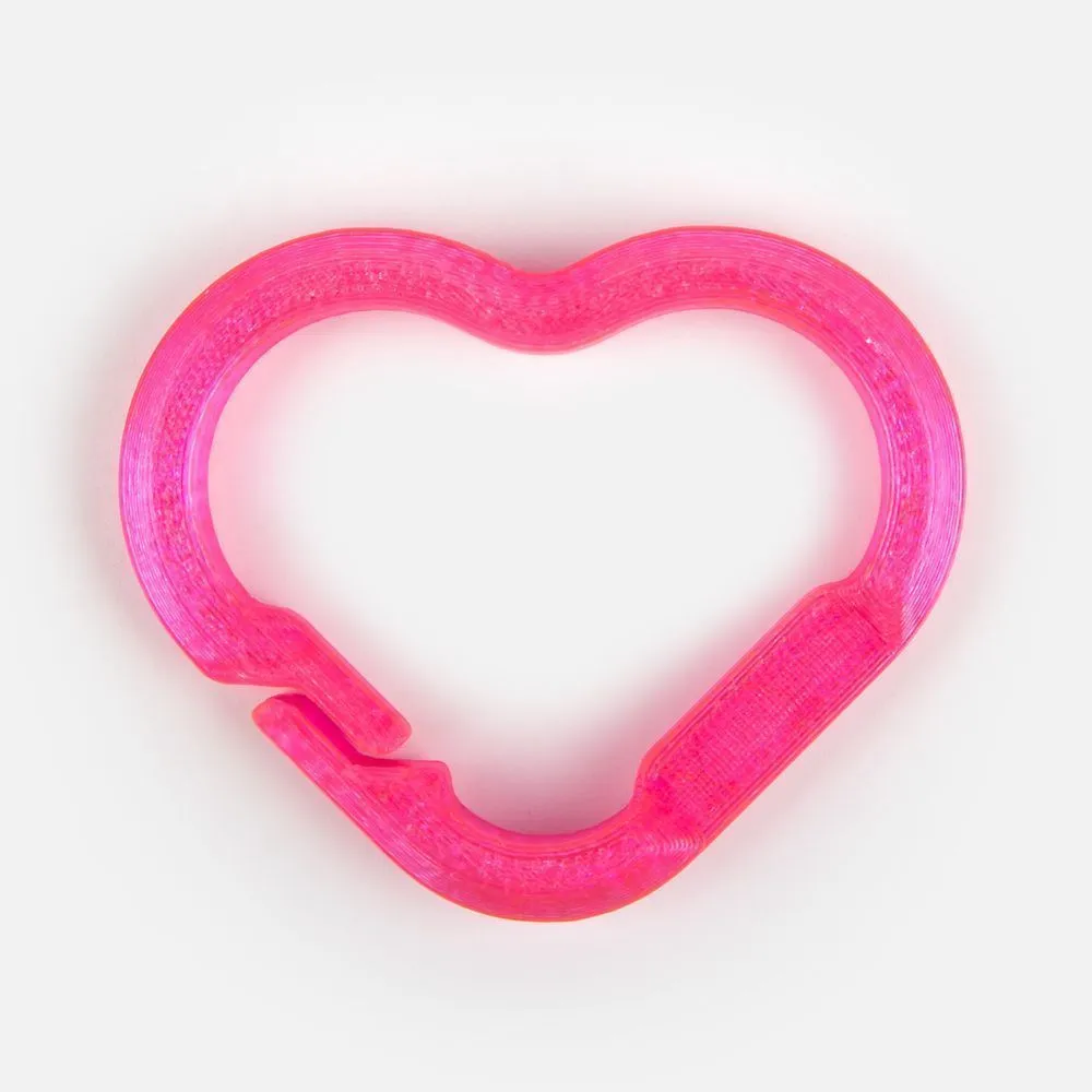 Брелок Impreso, 3D-печать на заказ, сердце