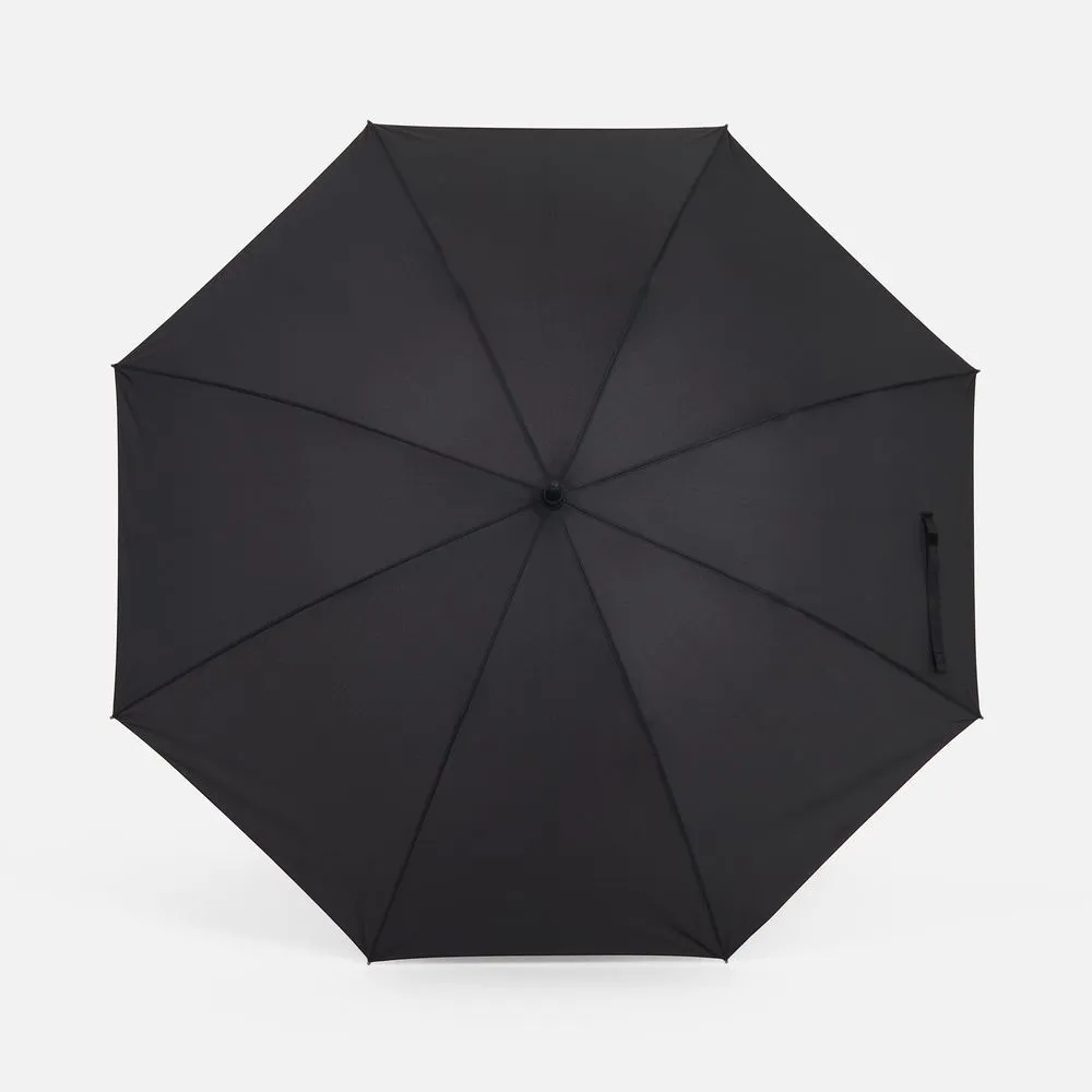 Зонты трости с логотипом с печатью логотипа. Зонт-трость Rainzee по цене 1 758 ₽ руб. (артикул 18783.30) Зонт-трость Rainzee, черный