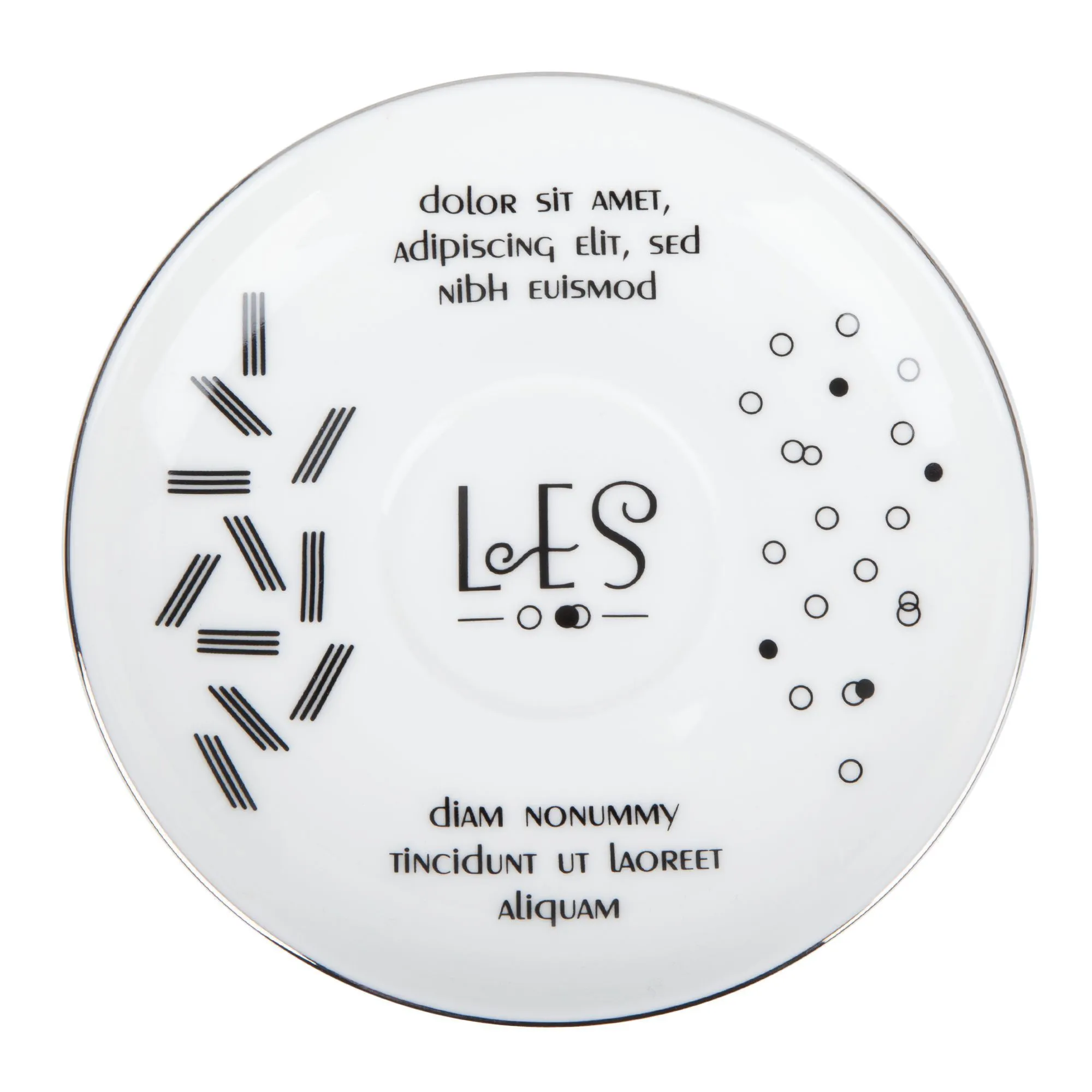 Кофейная пара Select, белая с золотистой отводкой