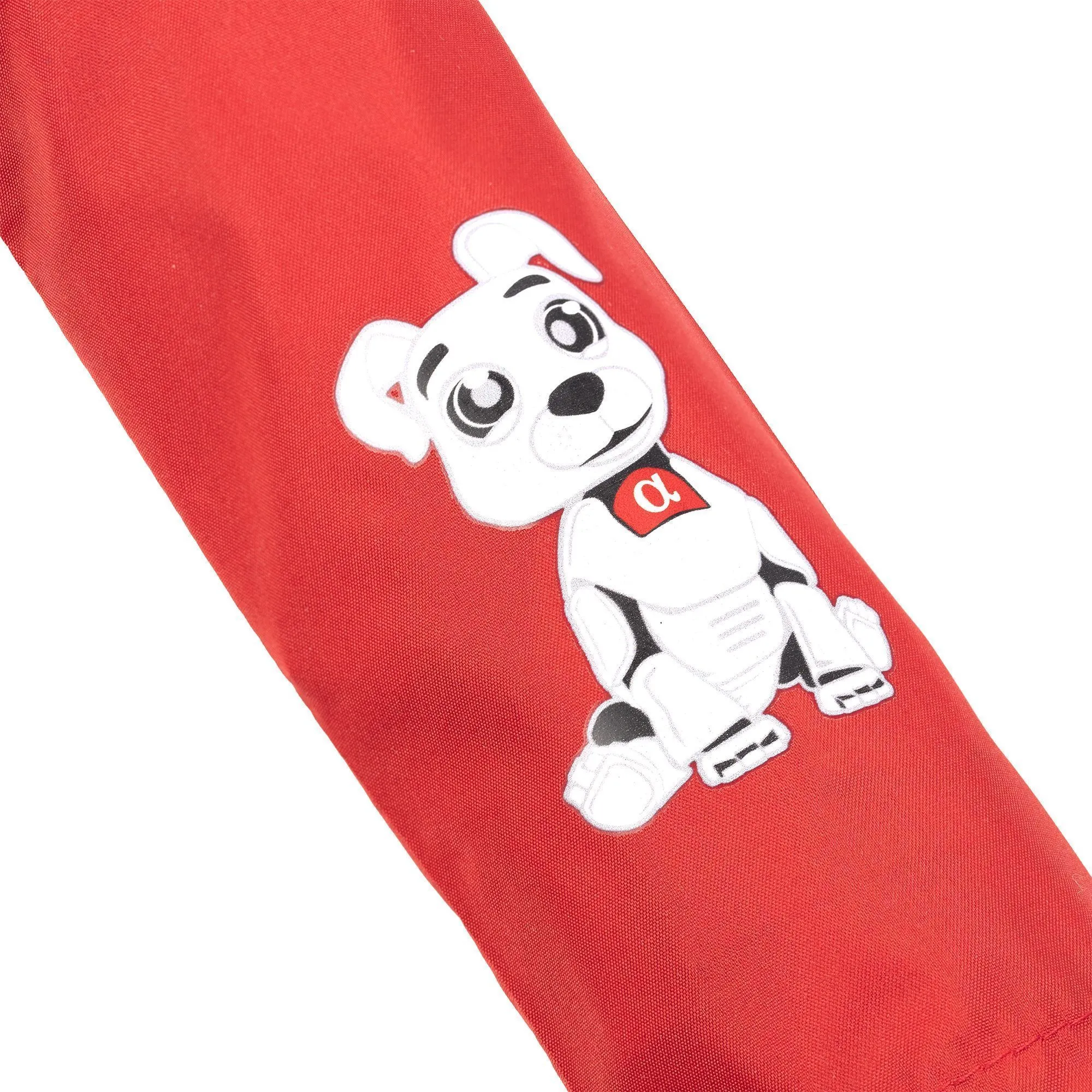 Зонт складной Monsoon, красный