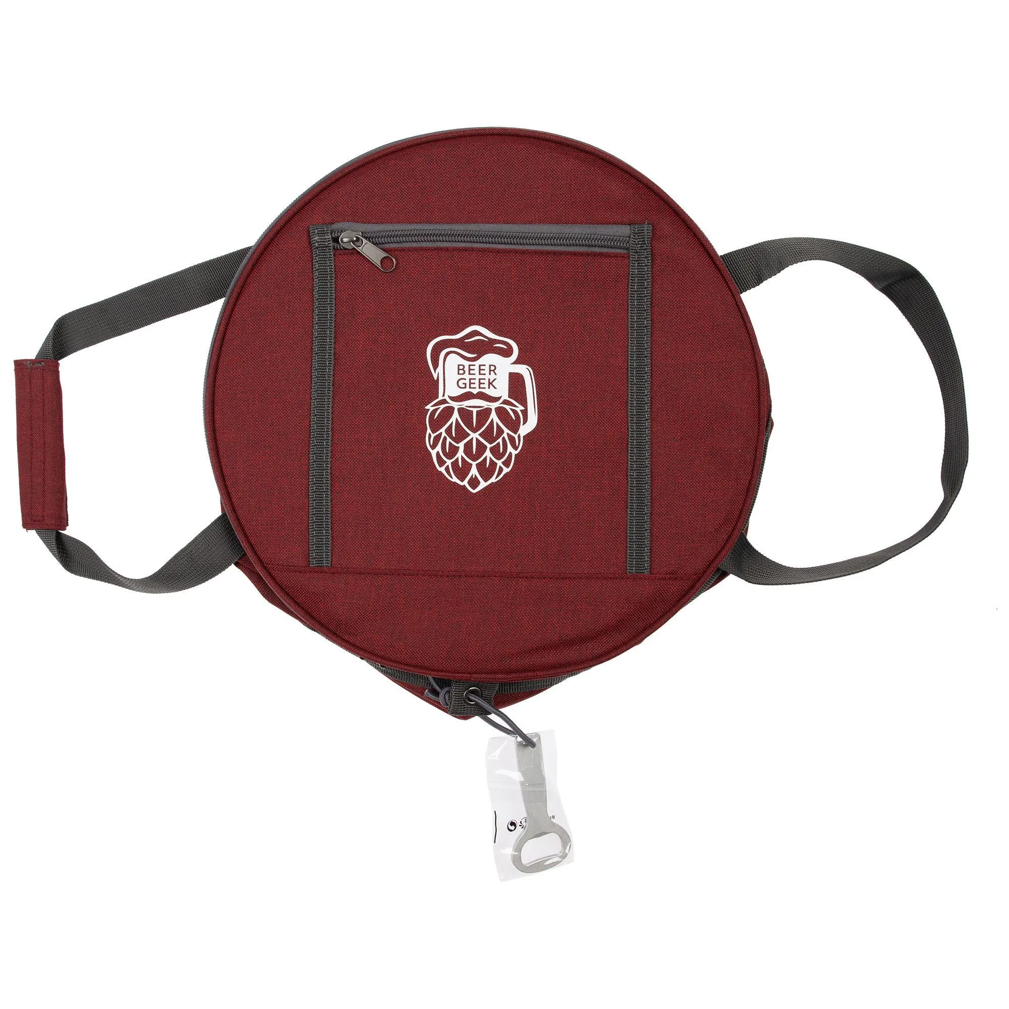 Складная термосумка Coast, бордовая