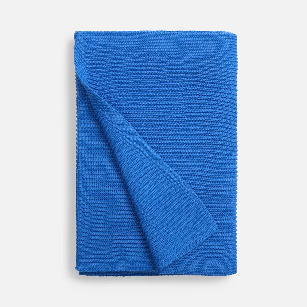 Шарфы с печатью логотипа. Шарф Nobilis Mono по цене 2 221 ₽ руб. (артикул 19908.48) Шарф Nobilis Mono, синий (аква)