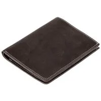 Портмоне Apache, темно-серое с логотипом