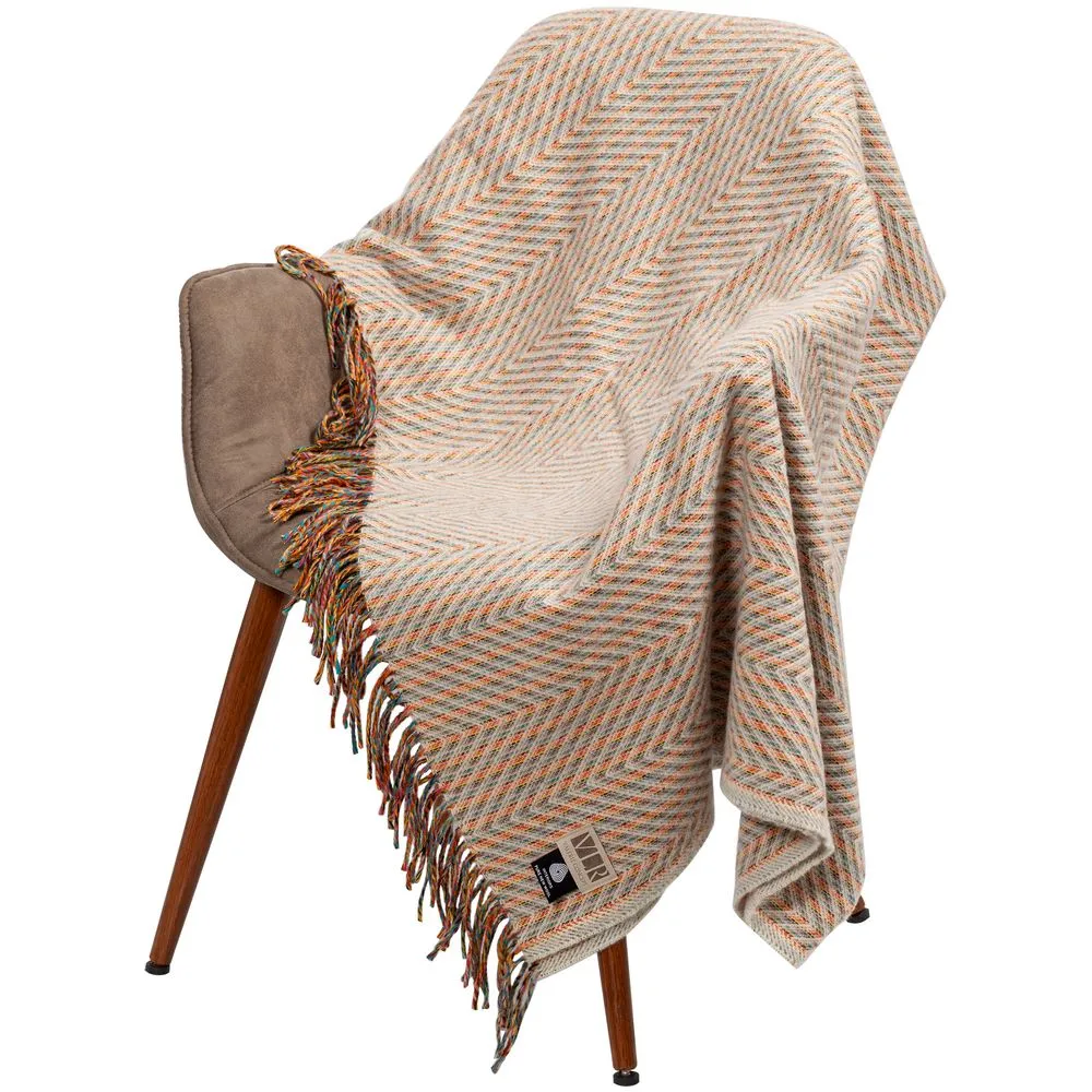 Пледы с логотипом с печатью логотипа. Плед Brera Naturele по цене 14 787 ₽ руб. (артикул 10683.60) Плед Brera Naturele, бежевый