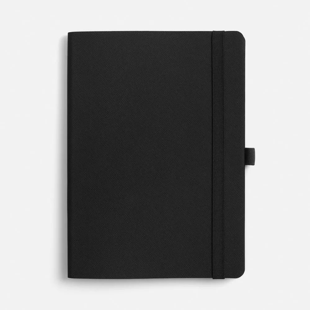 Ежедневники с логотипом с печатью логотипа. Ежедневник Peel Flex, недатированный по цене 939 ₽ руб. (артикул 26687.30) Ежедневник Peel Flex, недатированный, черный