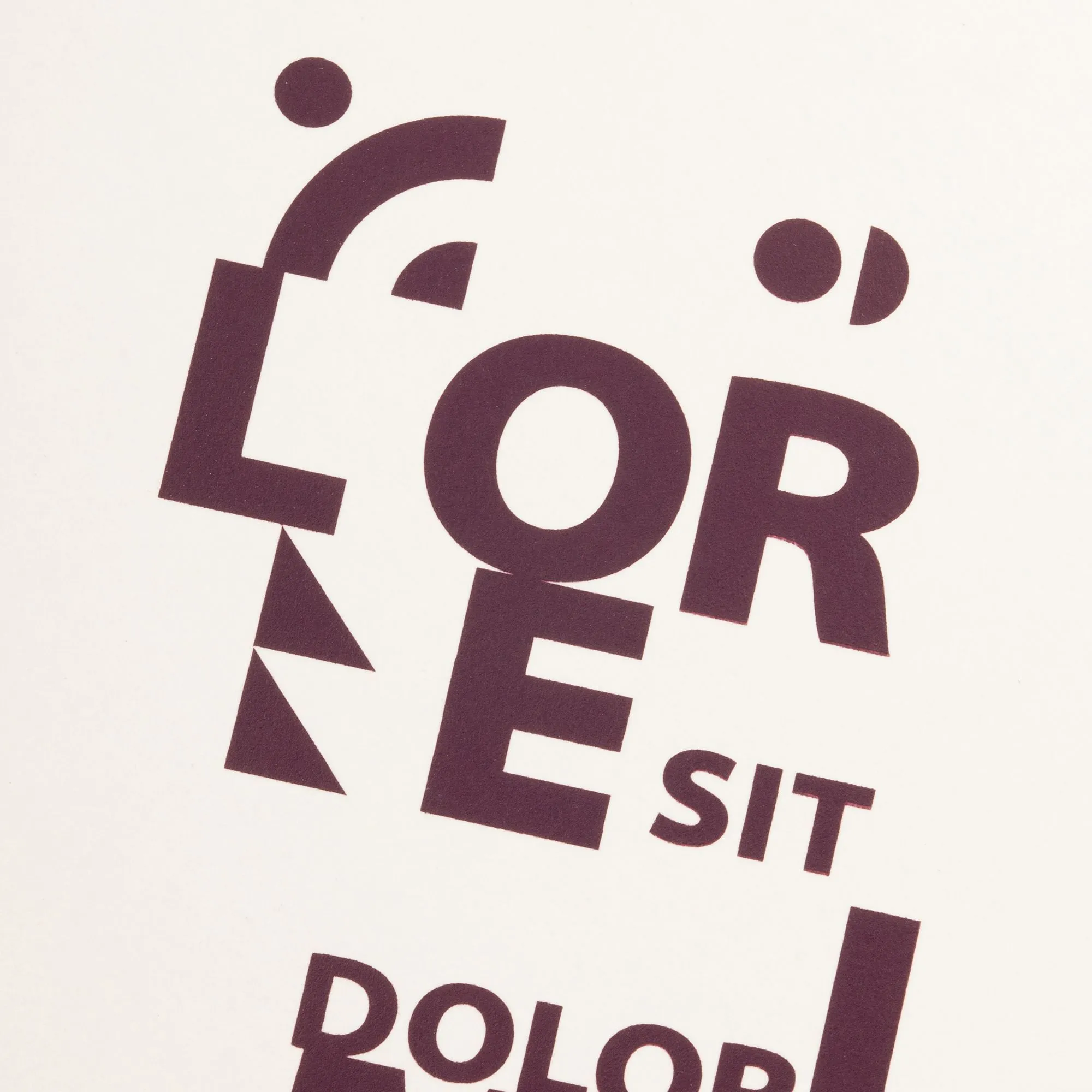 Блокнот Luba, бордовый