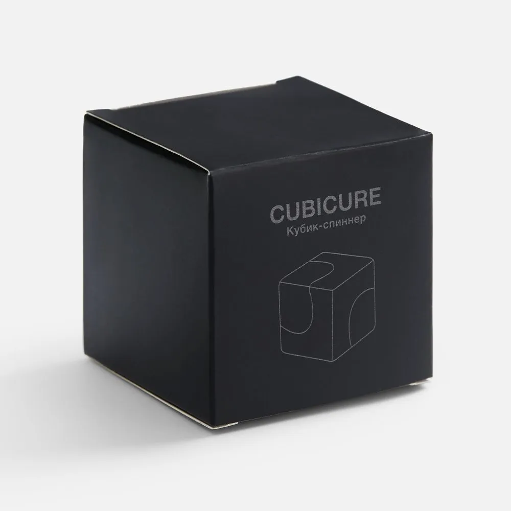 Кубик-спиннер Cubicure, черный