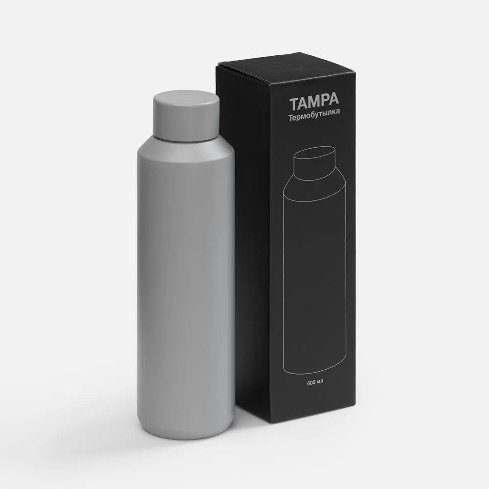 Термобутылка Tampa, серая