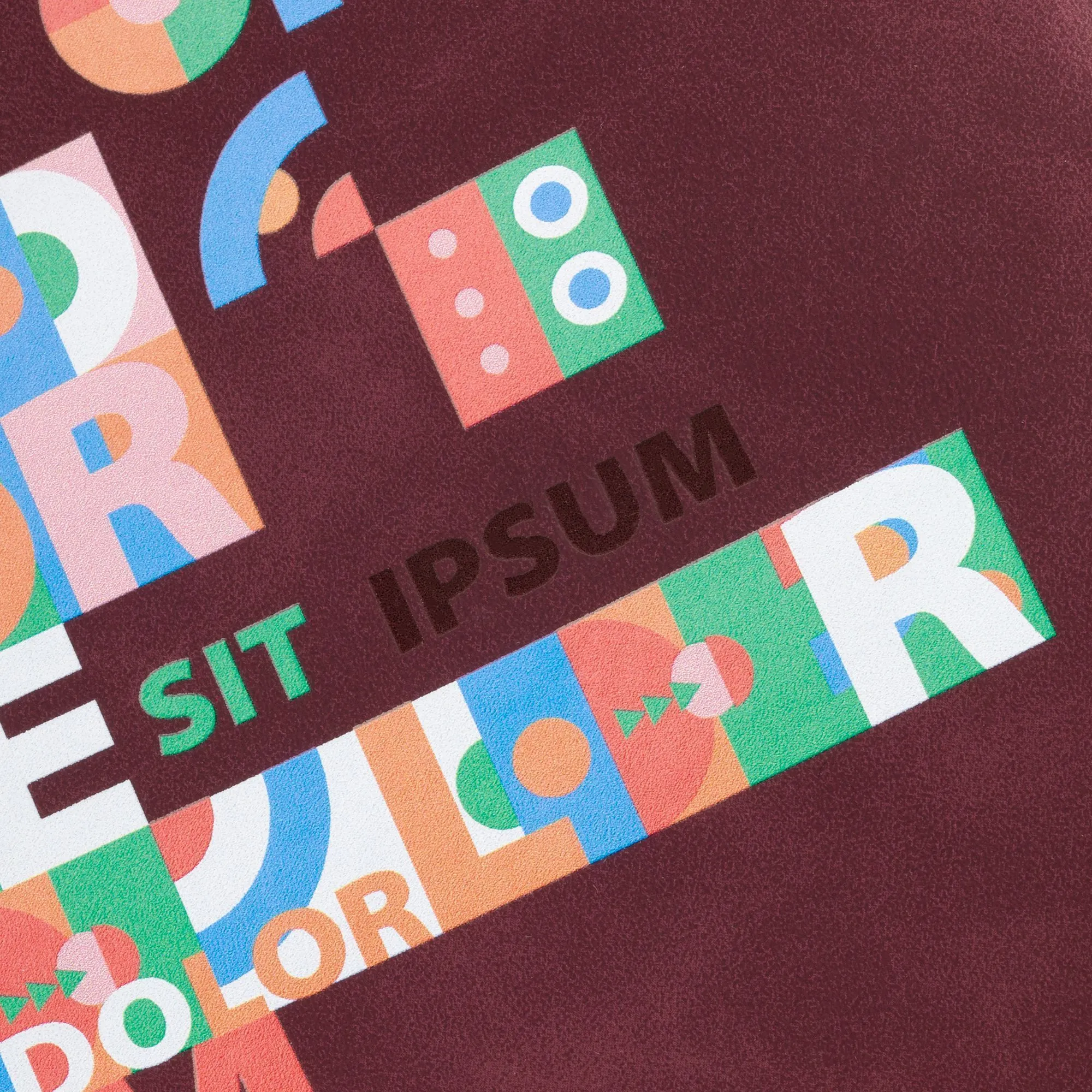 Блокнот Luba, бордовый