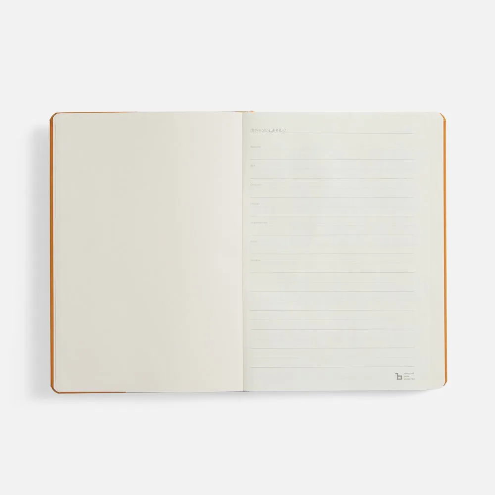Ежедневники с логотипом с печатью логотипа. Ежедневник Urban Hard, недатированный по цене 892 ₽ руб. (артикул 72079.20) Ежедневник Urban Hard, недатированный, оранжевый
