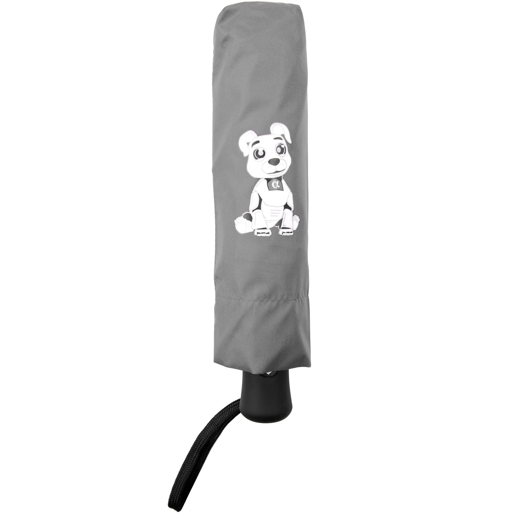 Зонт складной Monsoon, серый