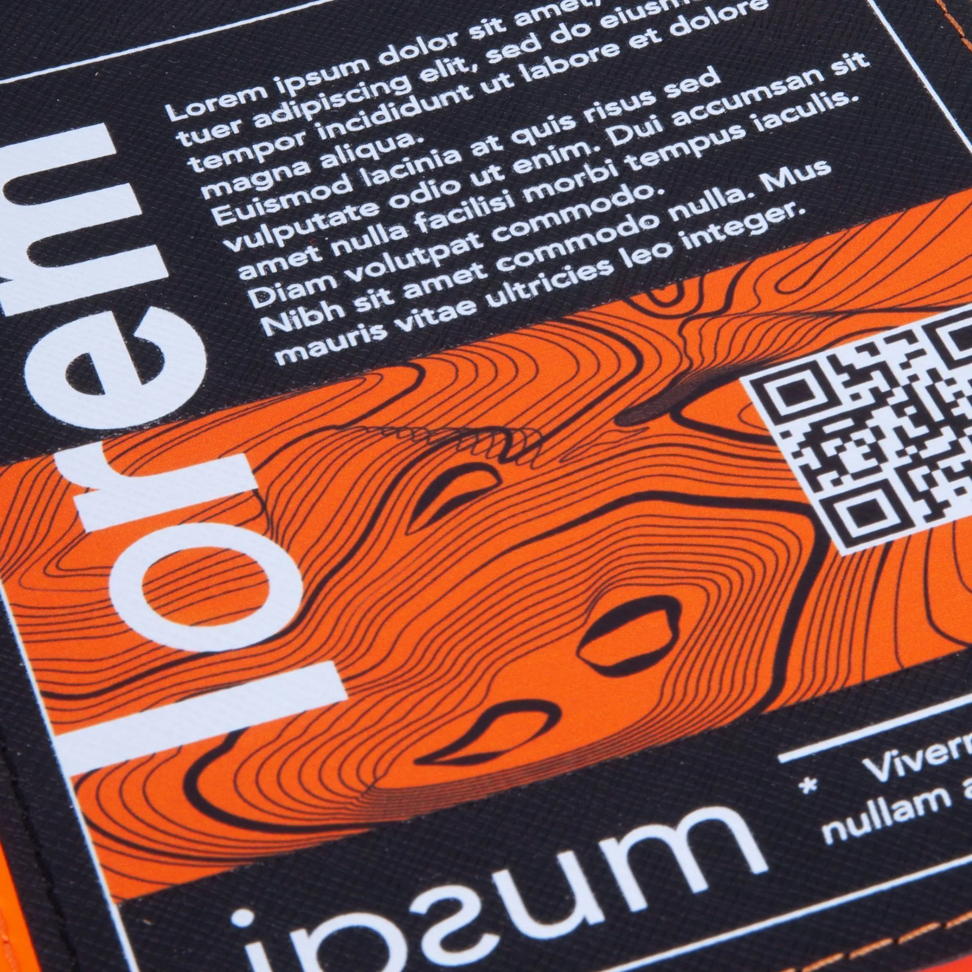 Ежедневник Nice Twice, недатированный, черный с красным