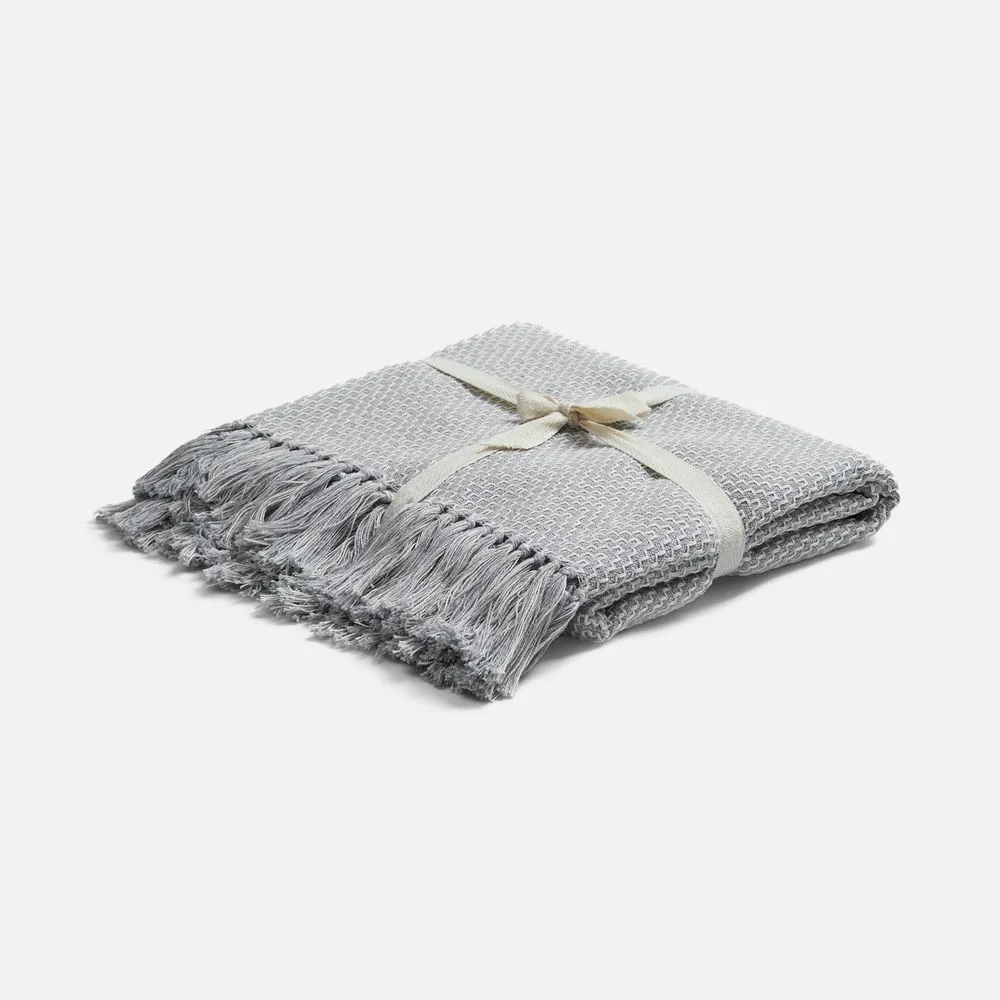 Плед Saltoro, светло-серый