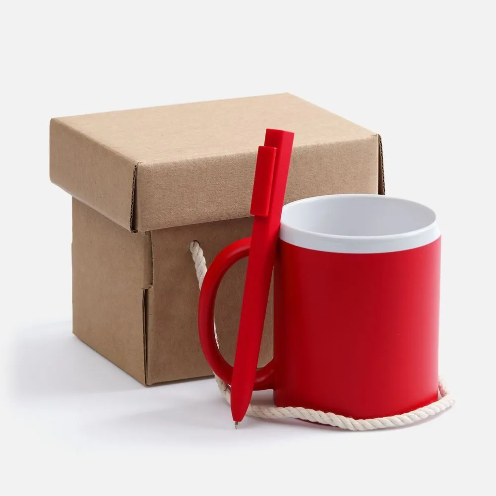 Набор StopSpot, красный с логотипом