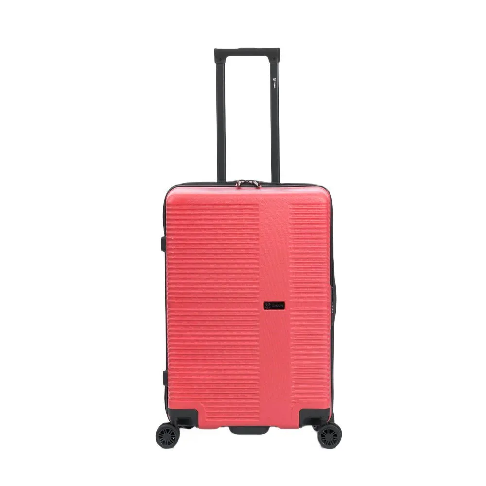 Чемодан Elton M, красный с логотипом